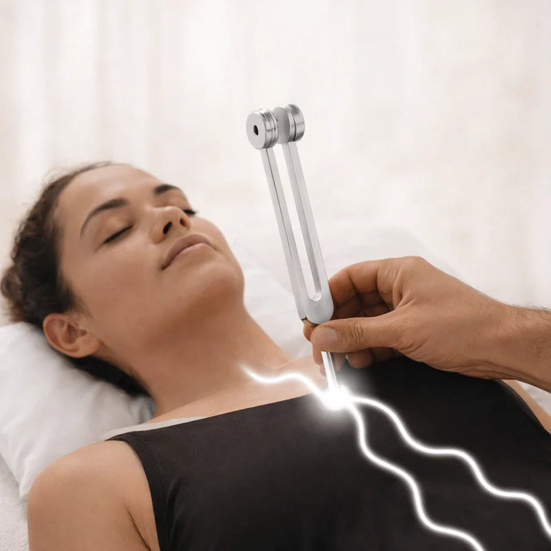 Diapason thérapeutique 128 Hz - Soulagement instantané pour votre bien-être