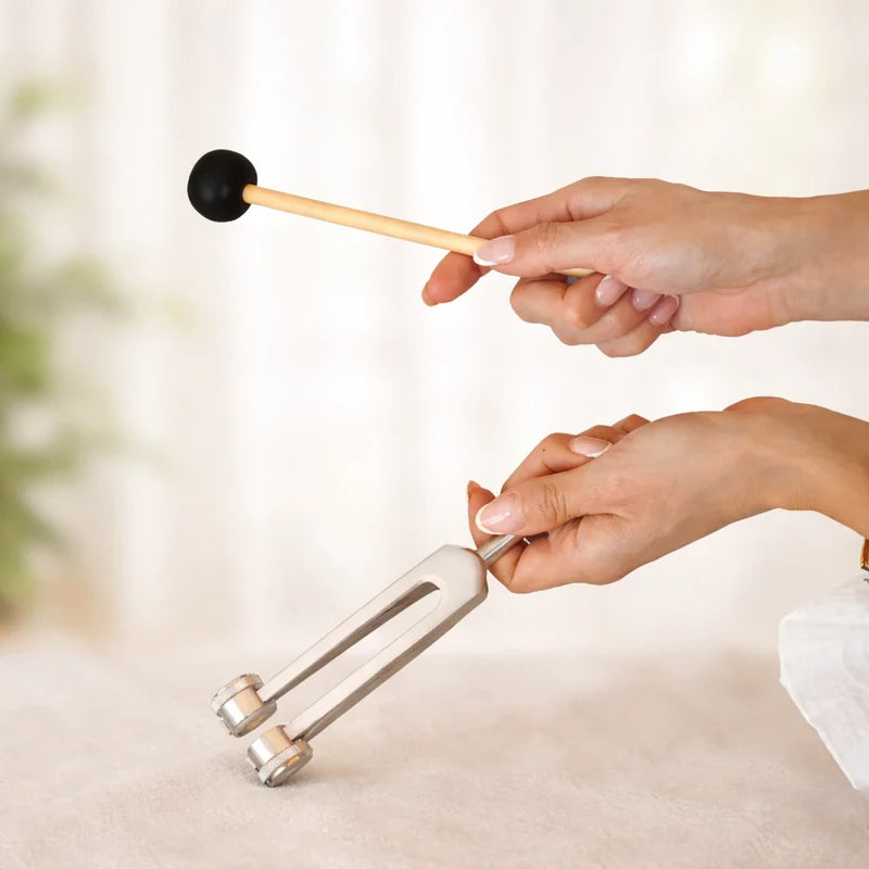 Diapason thérapeutique 128 Hz - Soulagement instantané pour votre bien-être